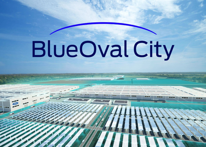 Blue Oval City Logo